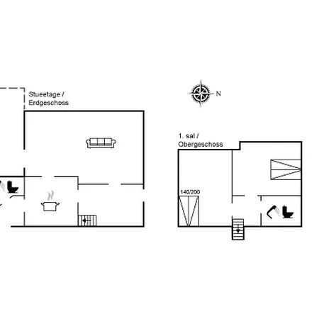Kaetlin - 1-1km From The Sea By Interhome Casa de Férias Skagen
